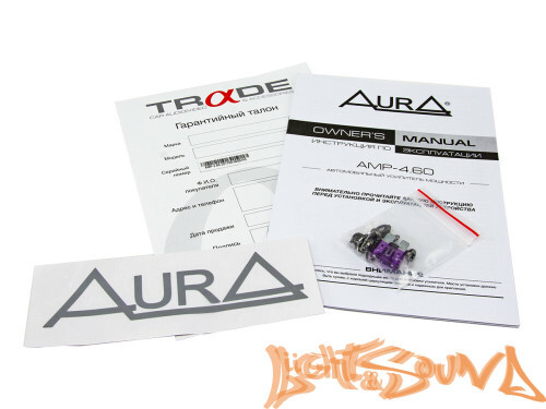 4-х канальный усилитель мощности Aura AMP-4.60 