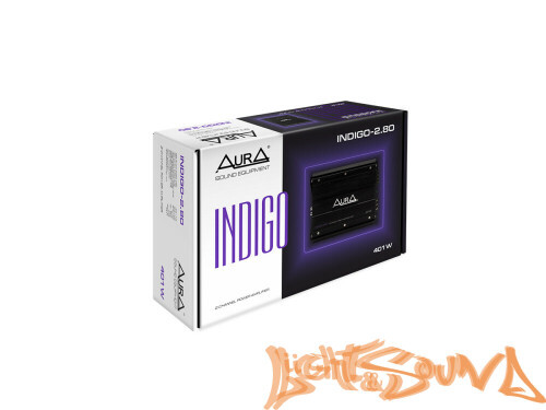 Усилитель мощности 2-х канальный Aura INDIGO-2.80 