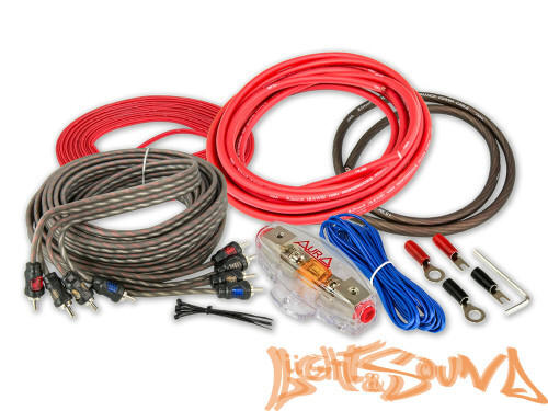 Aura AMP-0408 Набор для подключения усилителя 4x10mm2