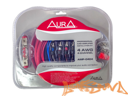 Aura AMP-0404 Набор для подключения усилителя 4x20mm2