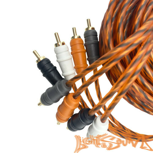 RCA (межблочный) кабель DL Audio Gryphon Lite 4RCA 5 метров