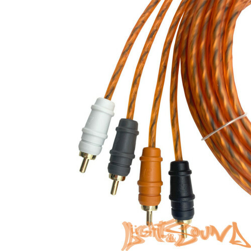 RCA (межблочный) кабель DL Audio Gryphon Lite 4RCA 5 метров