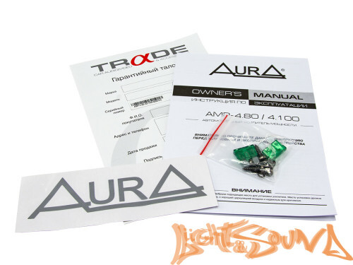 4-х канальный усилитель мощности Aura AMP-4.100 
