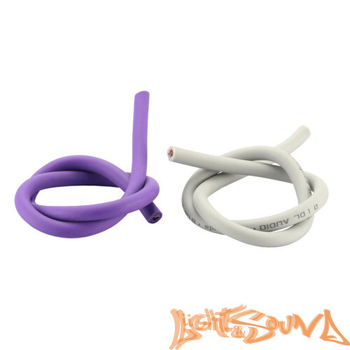 DL Audio Barracuda Power Кабель силовой 8 Ga Purple, 100м в катушке