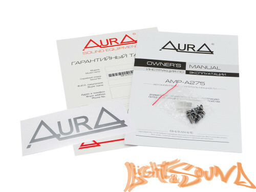Усилитель мощности 2-х канальный Aura AMP-A275 