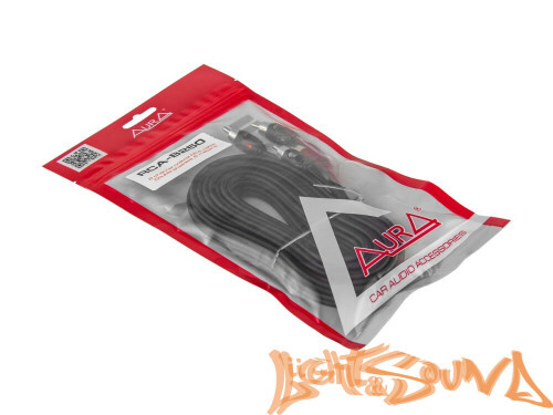 RCA (межблочный) кабель Aura RCA-B250 5 метров