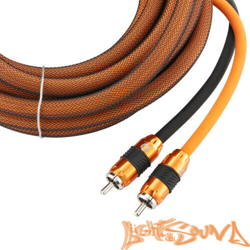 RCA (межблочный) кабель DL Audio Phoenix Ferrite Rings RCA 5 метров