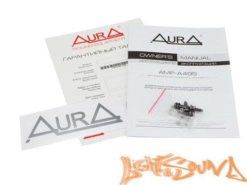 4-х канальный усилитель мощности Aura FIREBALL-495 