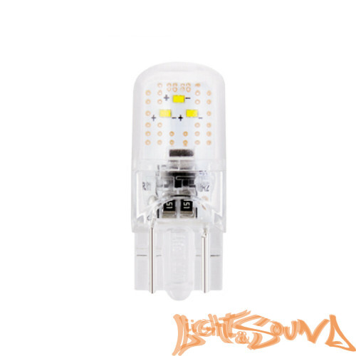 MTF Light VEGA,W5W/T10, 4000к теплый белый свет, 12B, 1Bт, Тайвань, 2шт