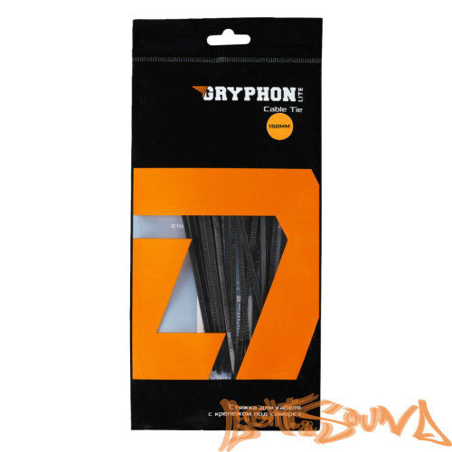 DL Audio Gryphon Lite Gable Tie Стяжки для кабелей, 150мм (50 шт), чёрные