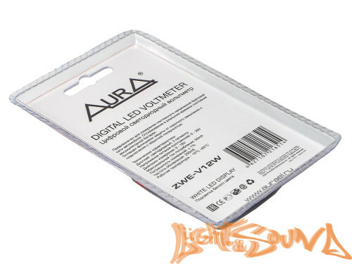 Aura ZWE-V12W Универсальный вольтметр,белый