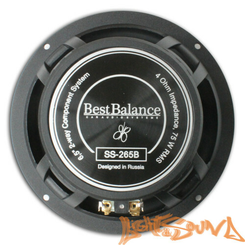 Best Balance SS-265B 6,5"(16,5см) 2-полосная компонентная акустическая система