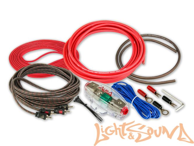 Aura AMP-0210 Набор для подключения усилителя 2x6mm2