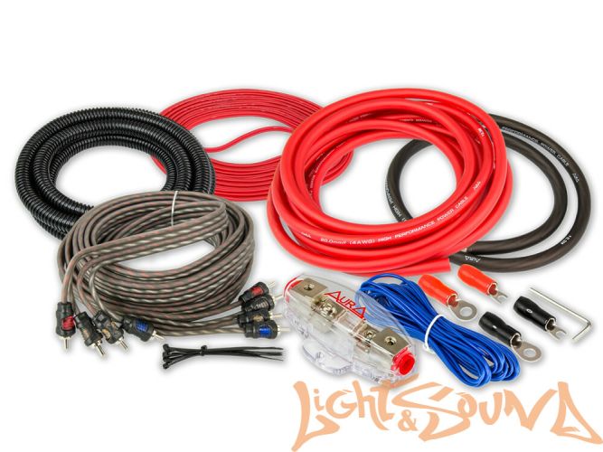 Aura AMP-0404 Набор для подключения усилителя 4x20mm2