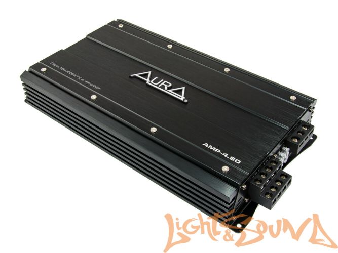 4-х канальный усилитель мощности Aura AMP-4.80 
