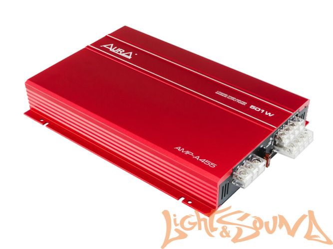 4-х канальный усилитель мощности Aura AMP-A455 