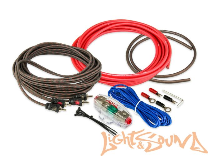 Aura AMP-1210 Набор для подключения усилителя 2x10AWG