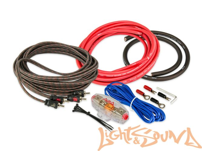 Aura AMP-1208 Набор для подключения усилителя 2x8AWG