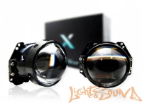 Бидиодная линза X-BRIGHT LED H3  3.0" 4800К 12V 1шт