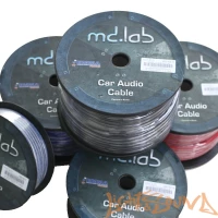 MD.Lab MDC-SP18 Кабель акустический синий/прозрачный 0,8мм2, 18GA, 100м в катушке