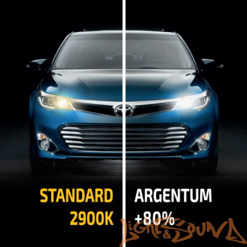 MTF ARGENTUM +80% H27/881, 12V, 27W Галогенные лампы (2шт)