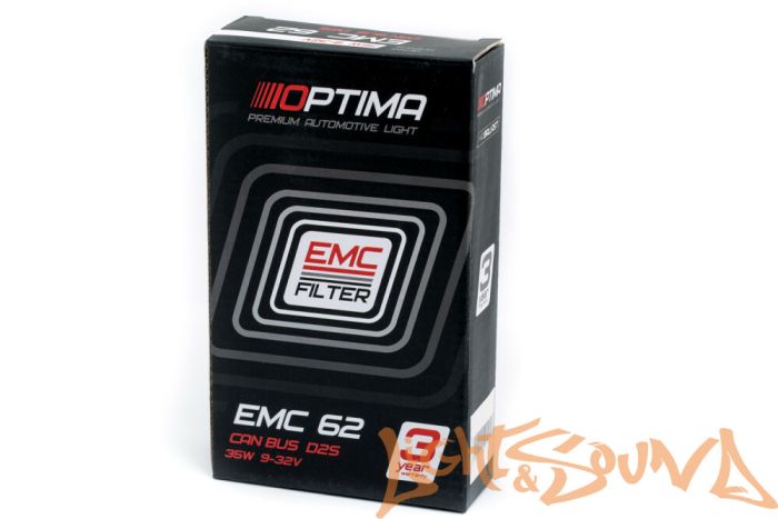 Штатный блок розжига Optima Premium EMC 62 с двойной цифровой обманкой коннектор под лампы D2S/D2R