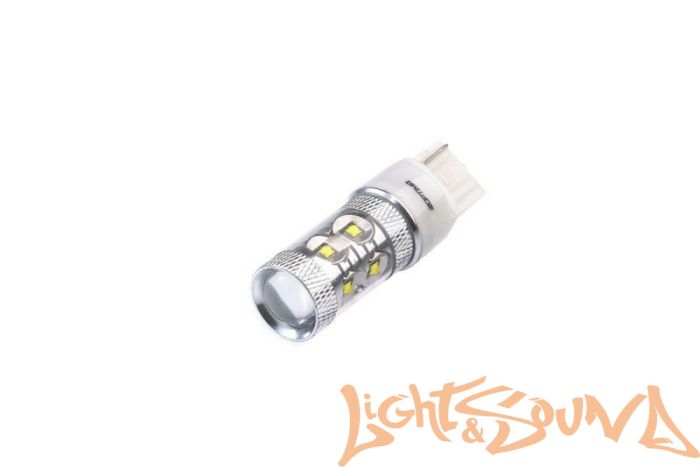 Optima Premium W21W 7440 CREE*10, 5100K, 50W, 12V (W3X16d), 1шт