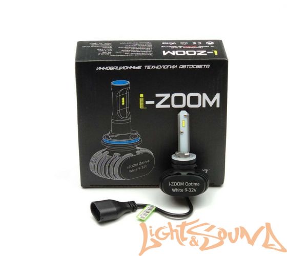 Светодиод головного света Optima i-Zoom H27/881 LED, Seoul-CSP, White, 9-32V (2шт)