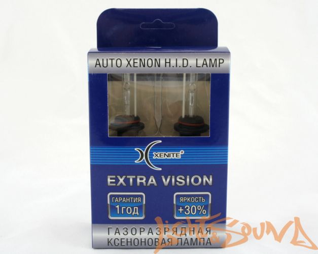 Ксеноновая лампа Xenite 9006 6000 K EXTRA VISION (Яркость + 30%)