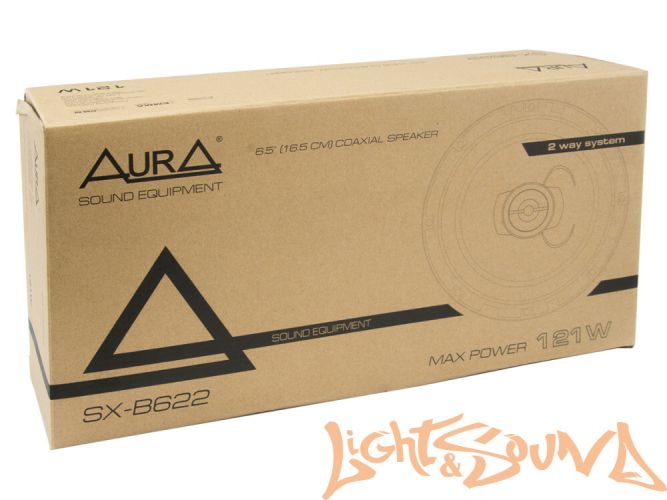 2-полосная коаксиальная акустическая система Aura SX-B622 6.5" (16.5 см	