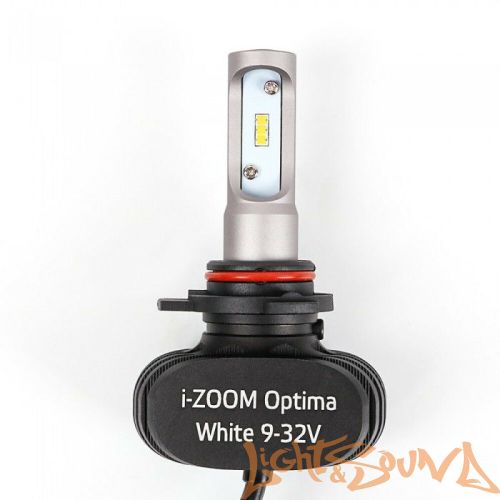 Светодиод головного света Optima i-Zoom HIR2/9012 LED, Seoul-CSP, White, 9-32V (2шт)