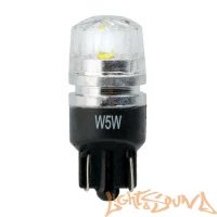 Optima Premium W5W (T10) Chip, CREE, 3W, 12V, (W2.1X9.5D), 2шт