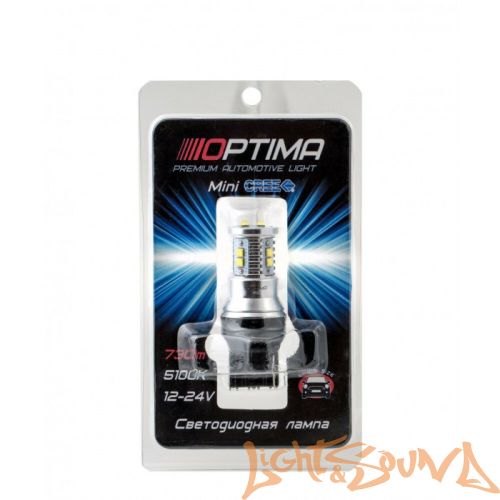 Optima MINI , YELLOW, CAN, 3156, CREE XB-D*10, 5500K, 12V, 1шт