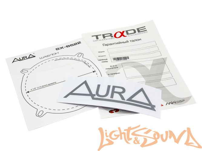 2-полосная коаксиальная акустическая система Aura SX-B522 5,25" (13 см	