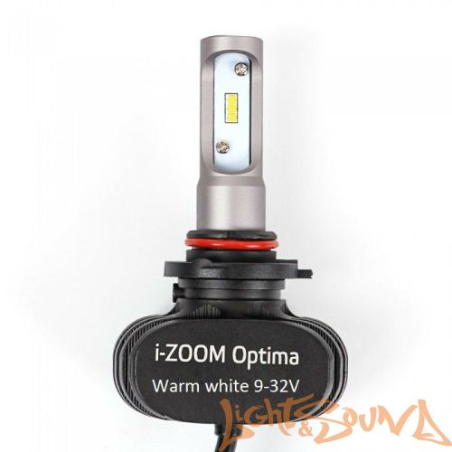 Светодиод головного света Optima i-Zoom HB3/9005 LED, Seoul-CSP, Warm White, 9-32V (2шт)