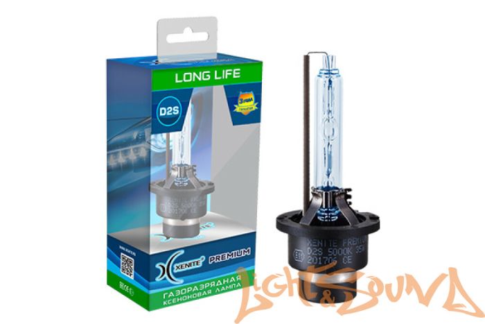 Ксеноновая лампа Xenite Long life Premium D2S 4300 K