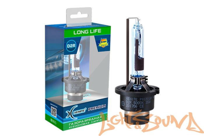 Ксеноновая лампа Xenite Long life Premium D2R 4300 K