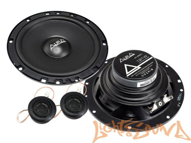 Aura SX-B65C 6.5"(16.5 см) 2-полосная компонентная акустическая система