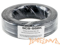 Aura SCS-S5BK Кабель монтажный, чёрный, 0,5мм2, 100м в катушке