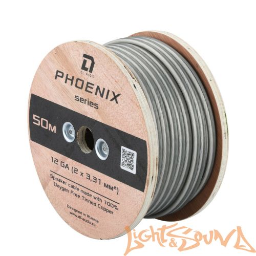 DL Audio Phoenix Speaker Cable Кабель акустический 12 Ga, 50м  в катушке
