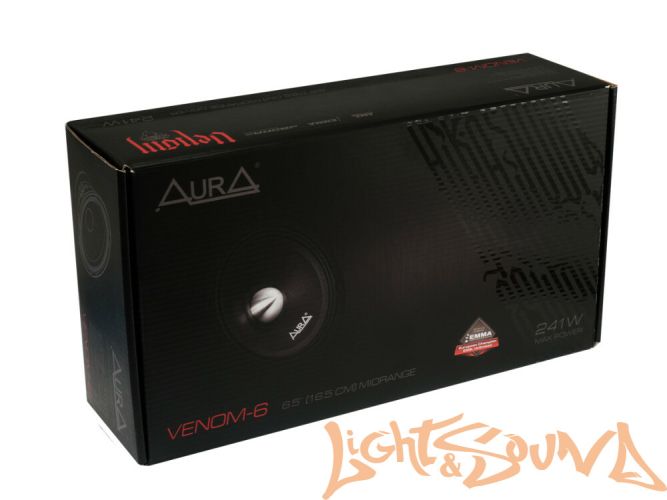 Aura Venom-6 6.5" (16.5 см) среднечастотные динамики (комплект)