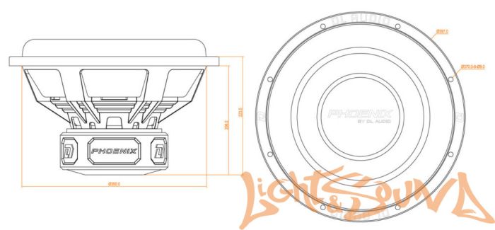 Сабвуфер DL Audio Phoenix 15