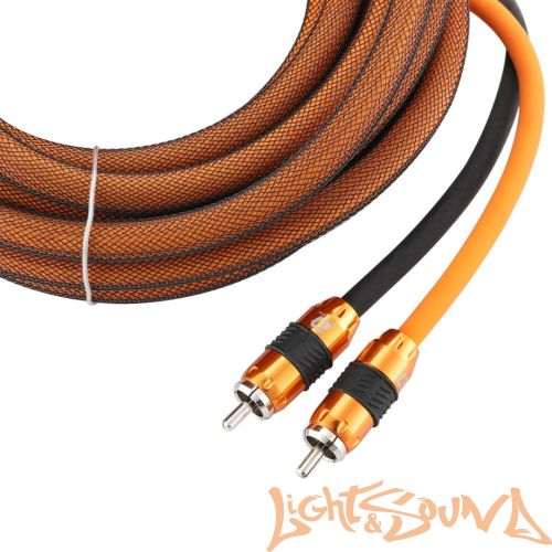 RCA (межблочный) кабель DL Audio Phoenix Ferrite Rings RCA 5 метров