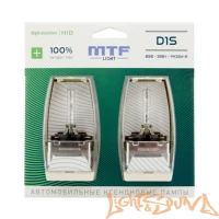 Ксеноновая лампа MTF Light D1S, NIGHT ASSISTANT +100% LONGER RAY, 35W, 85V, 1шт