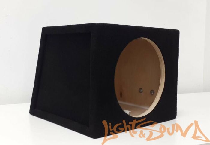 Корпус для сабвуфера BOX-101 закрытый ящик, стенка скос,10"