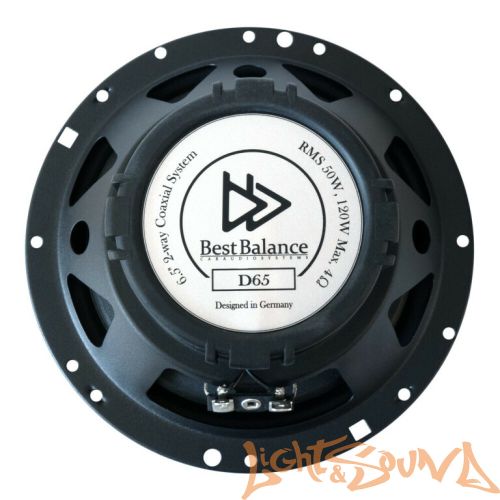 2-полосная коаксиальная акустическая система Best Balance D65 6,5" (16см	