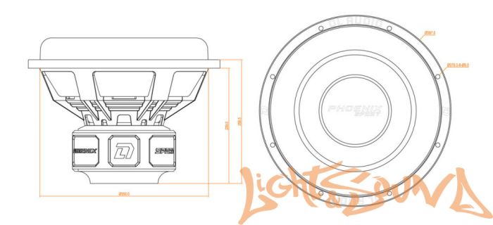 Сабвуфер DL Audio Phoenix Sport 15