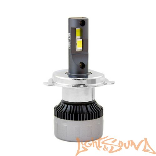 Светодиод головного света MTF Light, Cyber Light, 3750lm, 12V, 45W, 6000K, H4 (2шт)