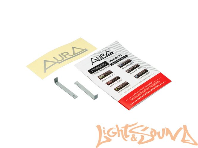 Aura AMH-105BT USB-ресивер, 4x36w, 2xUSB SD/FM/AUX/BT, LED дисплей, зеленая подсветка