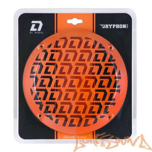 Защитная сетка DL Audio Gryphon Pro 200 Grill Orange 20 см, 2шт